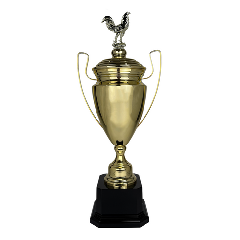 Trofeo de Copa de Metal con Figura Serie M1